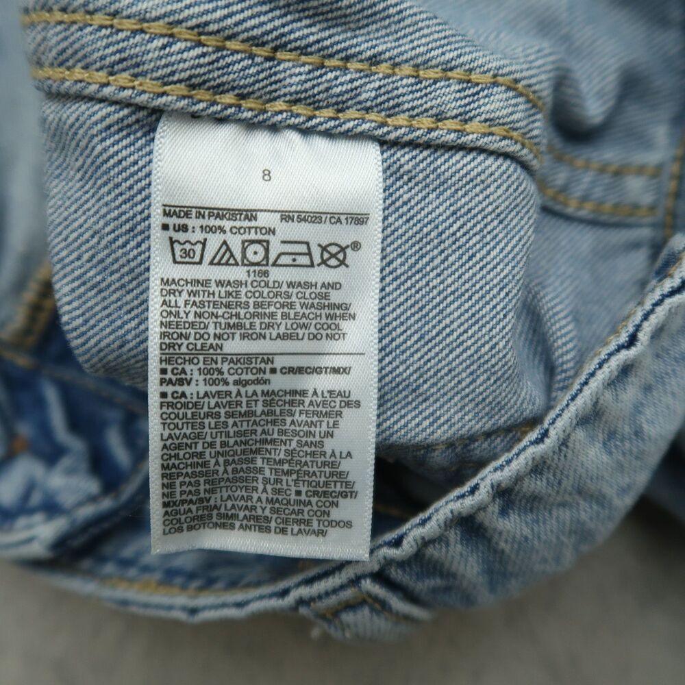 Old Navy Jeans Women's Size 8 High-Rise Baggy Wide-Leg Drapey Denim 28" Inseam - Picture 9 of 16